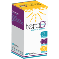 تيرا دي فيتامين دي3 50000 20كبسول