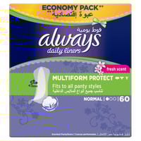 اولويز يومية بانتلاينر فريش عادي 60 حبه