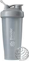بلندر زجاجة شيكر رياضية مع ميكسر لون رصاصي 850 مل