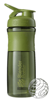بلندر بوتل زجاجة شيكر رياضية مع ميكسر لون أخضر زيت...