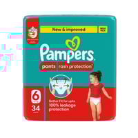 بامبرز كلوت مقاس (6) عبوة جامبو 34 كلوت