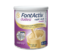 فونت اكتيف ديابست مسحوق غذاء متكامل مع الألياف لمر...