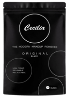 سيسيليا اسفنجه لإزالة مكياج لون أسود 3 قطع