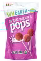 يم ايرث حلوى مصاص عضوية بطعم الفواكه مع فيتامين سي...