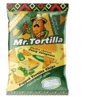 مستر تورتيلا رقائق الذرة الصفراء بنكهة جبن الناتشو...