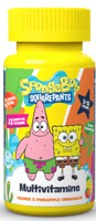 سبونج بوب فيتامينات متعددة للاطفال 60 قرص قابل للم...