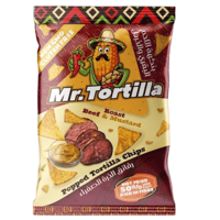 مستر تورتيلا رقائق تورتيلا باللحم البقري المشوي وا...