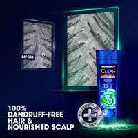 كلير شامبو وغسول للجسم والوجه اكتيف كوول 3 في 1 60...