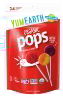 يم ايرث حلوى مصاص عضوية بطعم الفواكه 14مصاصة