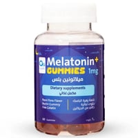 كيو اي ميلاتونين بلس 1مجم 60حلوى