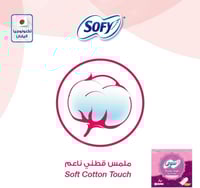 سوفي كلين اند بيور فوط صحية يومية فرش معطرة 80 فوط...