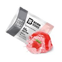 بورن وينر واي بروتين ايس كريم الفراولة حصة واحدة 3...