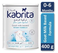 كابريتا حليب ماعز للاطفال المرحلة (1) 400 جرام