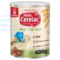 سيريلاك قمح و قطع تمر 400 جرام