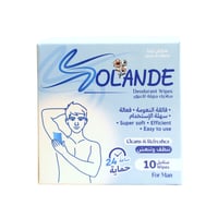 سولاند مناديل مزيلة العرق فائقة النعومة حماية 24 س...