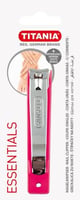 تيتانيا مقص اظافر ابيض كبير