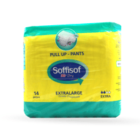 سوفي كلوت مقاس كبير جدا 14 حفاضة