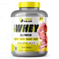 بودي بيلدر بريميوم واي بروتين بنكهة الفراولة المقر...