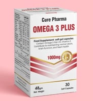 كير فارما اوميجا 3 بلس 30 كبسولة