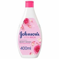 جونسون غسول للجسم بالورد 400مل