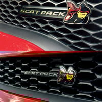 علامة شبك صدام امامي scat pack