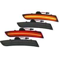 طقم عواكس ليد كمارو امامي وخلفي