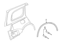 زيق رفرف خلفي يسار درانقو
