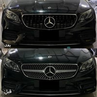 شبك علوي مرسيدس E CLASS GT اسود