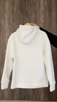 White Oversized Hoodie | قطن 100%
