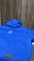 Blue Oversized Hoodie
