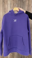 Purple Oversized Hoodie | قطن 100%