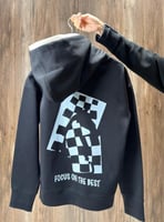 Black Oversized Hoodie | دبل كاب