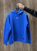 Blue Oversized Hoodie