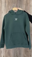 Dark Green Oversized Hoodie | قطن 100%