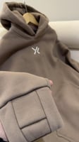 Brown Oversized Hoodie | قطن 100%