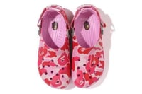 crocs Bape pink
