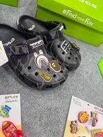 crocs Bape black