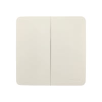 مفتاح مزدوج أبيض أوفلا - باناسونيك Panasonic