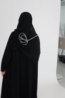 عباية كريب تطريز 125