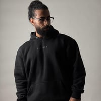 هودي بلوفر (اسود) - Pullover Hoodie (Black)