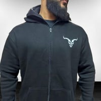 هودي جاكيت بقناع للوجه (أسود) - Jacket Hoodie with...