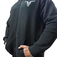 هودي جاكيت بقناع للوجه (أسود) - Jacket Hoodie with...