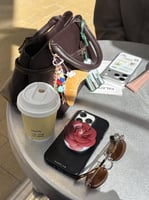 BURGANDY FLOWER MAGSAFE