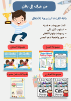 باقة القراءة المتدرجة للاطفال