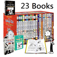 مجموعه diary of awimpy kid 23 books