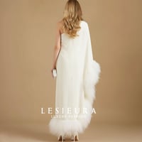 فستان سهره أوريليا الابيض