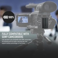 NEEWER NP-F970 2Pcs 7800mAh Replacement Batteries...