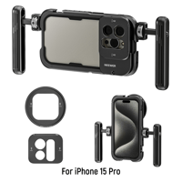 جهاز تشغيل فيديو بالهاتف مزود بمقابض مزدوجة ، متوا...