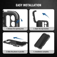 جهاز تشغيل فيديو بالهاتف مزود بمقابض مزدوجة ، متوا...