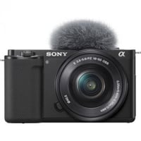 Sony ZV-E10 Mirrorless Camera with 16-50mm Lens (B...